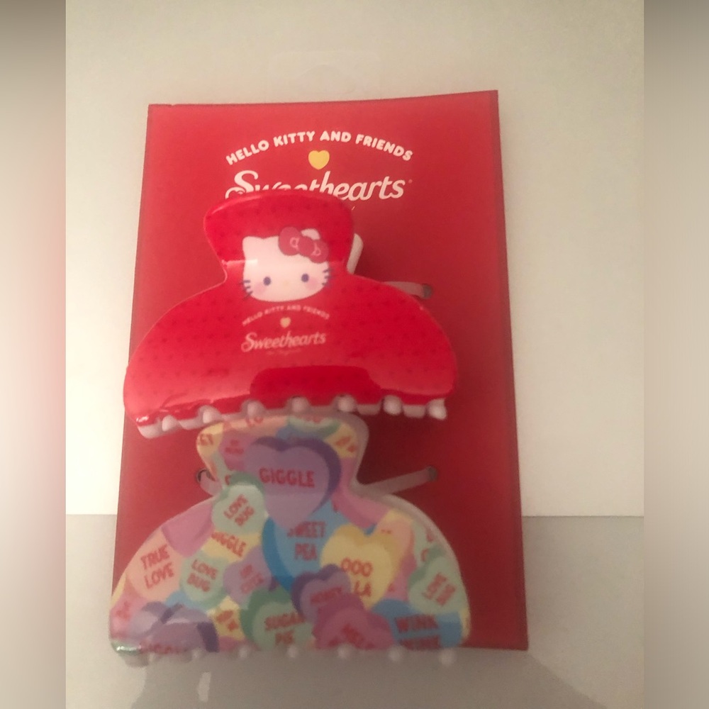 ❤️Rare! Hello Kitty Sweethearts Hair Clip Set - $15 or $13 w/offer